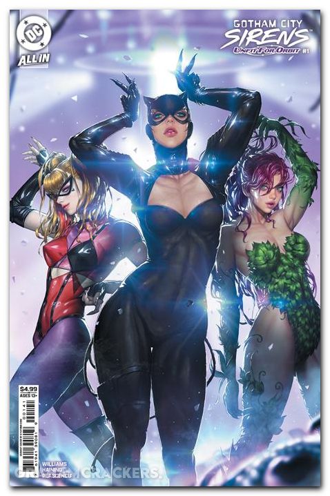 Gotham City Sirens Unfit For Orbit #1 (2025) cover c eom variant