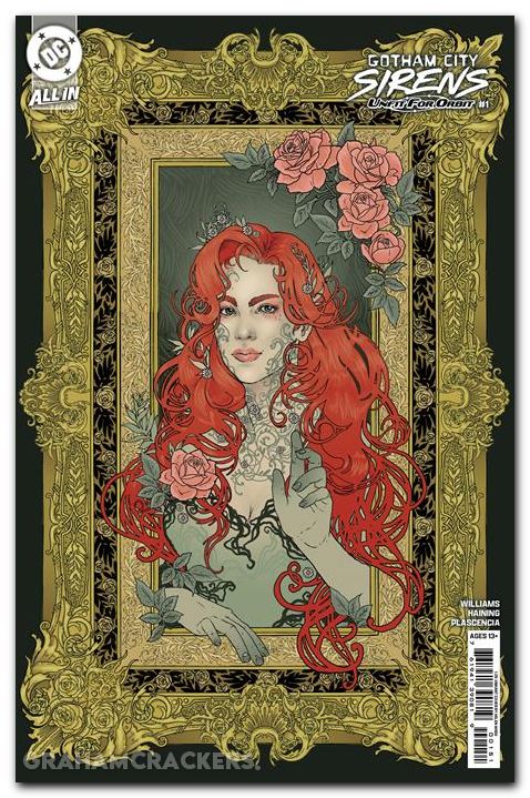 Gotham City Sirens Unfit For Orbit #1 (2025) cover f mask variant