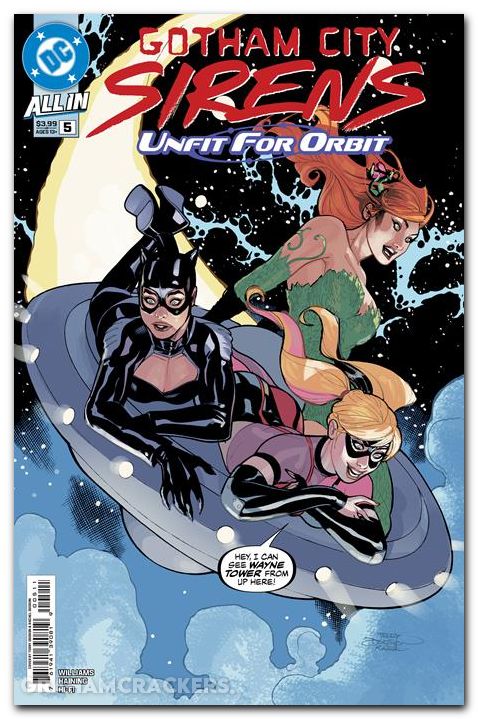 Gotham City Sirens Unfit For Orbit #5 (2025) cover a