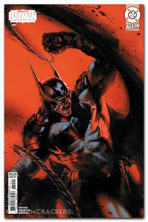 Absolute Batman #10 (2024) cover b dellotto variant