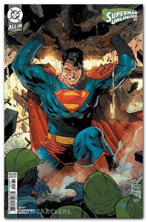 Superman Unlimited #3 (2025) cover c daniel variant