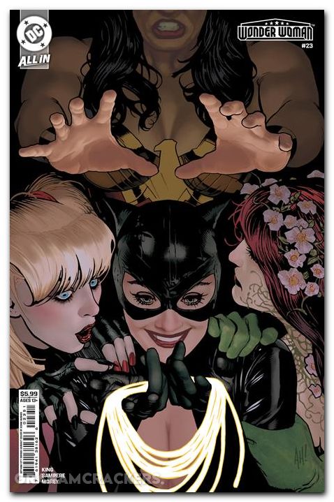 Wonder Woman #23 (2023) cover d hughes gotham city sirens variant