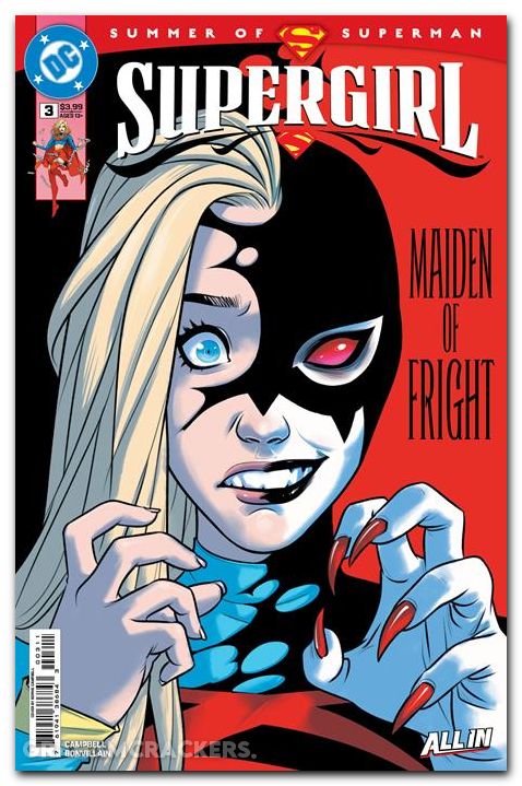 Supergirl #3 (2025) cover a