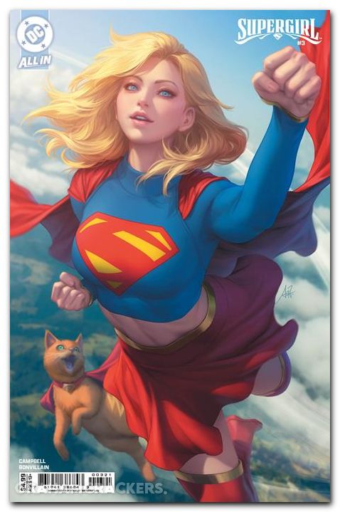 Supergirl #3 (2025) cover b artgerm variant