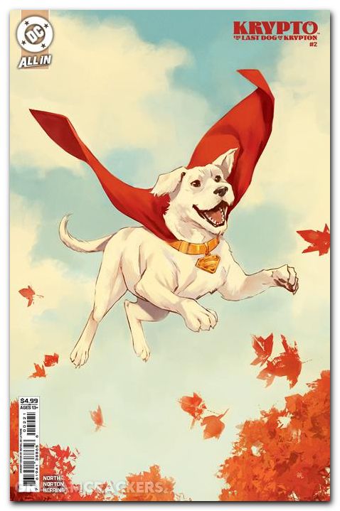 Krypto The Last Dog Of Krypton #2 (2025) cover b de latorre variant