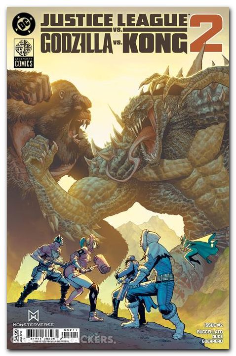 Justice League Vs Godzilla Vs Kong 2 #2 (2025) cover a