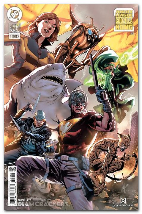 Justice League Vs Godzilla Vs Kong 2 #2 (2025) cover d meyer variant