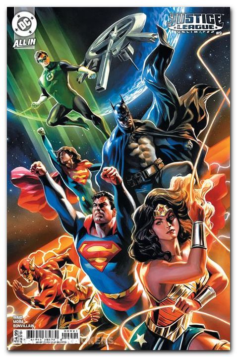 Justice League Unlimited #9 (2024) cover b massafera variant