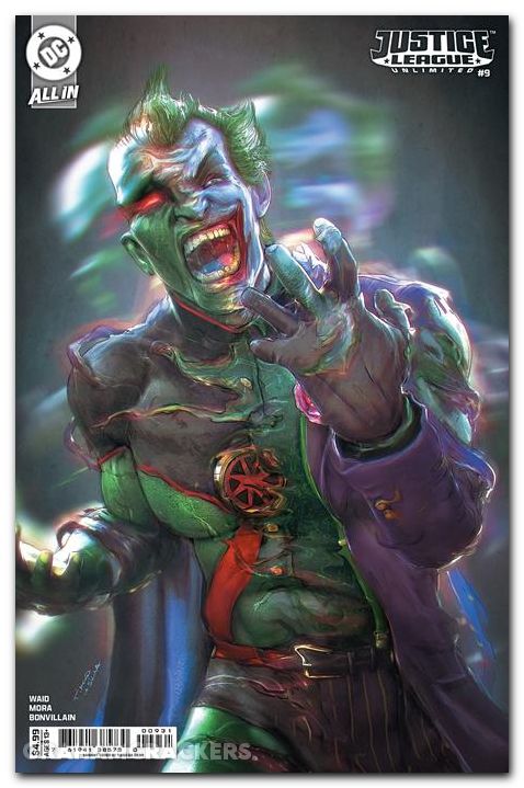 Justice League Unlimited #9 (2024) cover c da silva variant