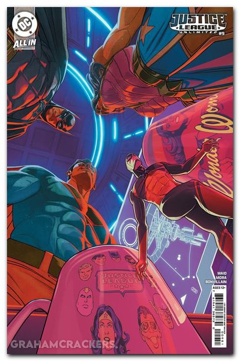Justice League Unlimited #9 (2024) cover g malavia variant