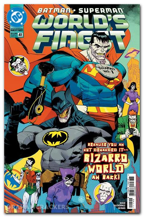 Batman Superman Worlds Finest #41 (2022) cover a