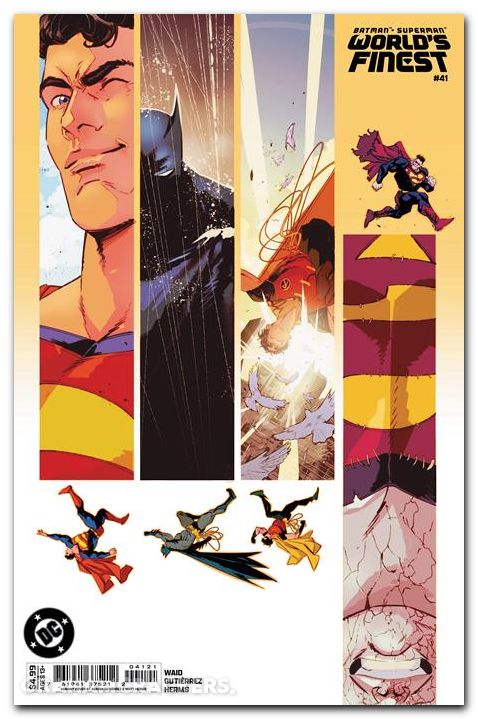 Batman Superman Worlds Finest #41 (2022) cover c gutierrez variant