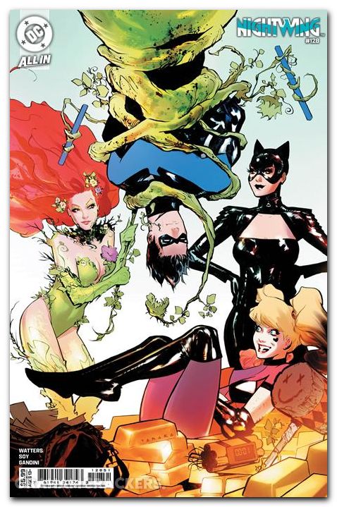Nightwing #128 (2016) cover d takara gotham city sirens variant