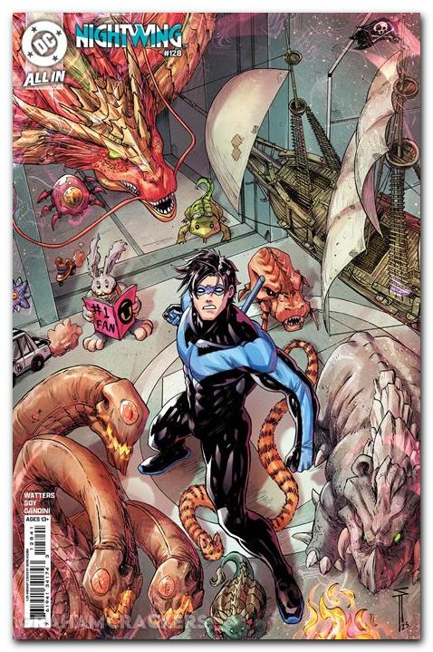 Nightwing #128 (2016) cover e acuna variant