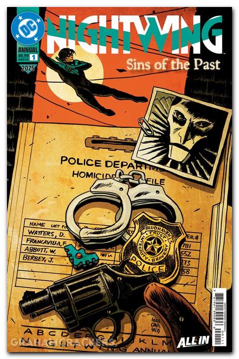 Nightwing Annual #1 (2025) cover a