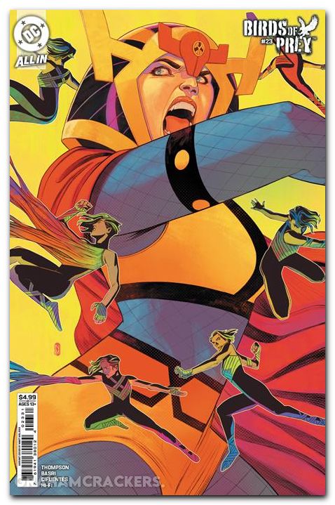 Birds Of Prey #23 (2023) cover b malavia variant