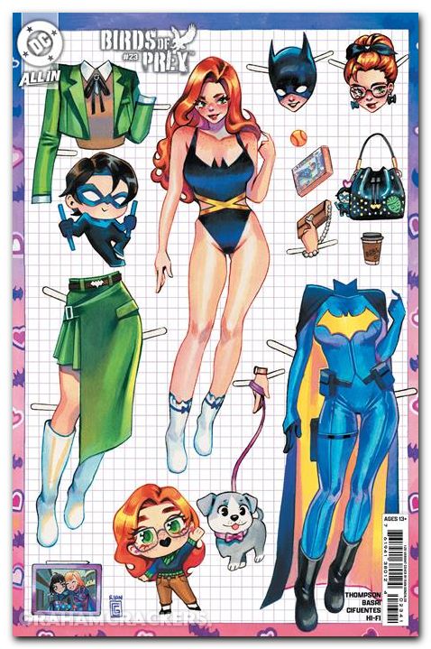 Birds Of Prey #23 (2023) cover d gonzales variant