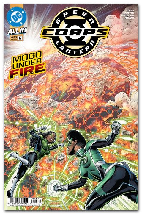 Green Lantern Corps #6 (2025) cover a
