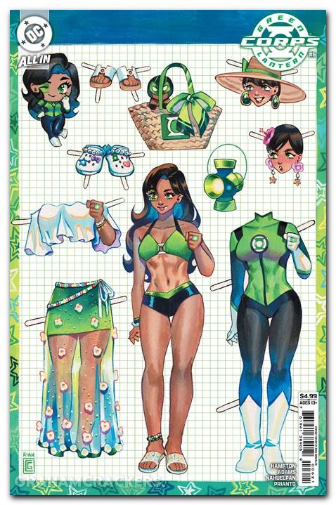 Green Lantern Corps #6 (2025) cover c gonzales variant