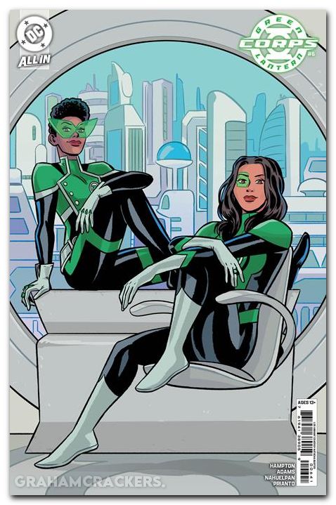 Green Lantern Corps #6 (2025) cover d bustos variant