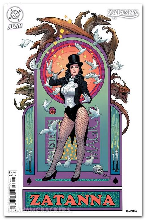 Zatanna #6 (2025) cover b cho variant