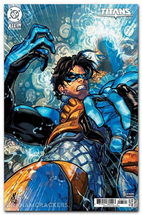 Titans #25 (2023) cover b danda variant