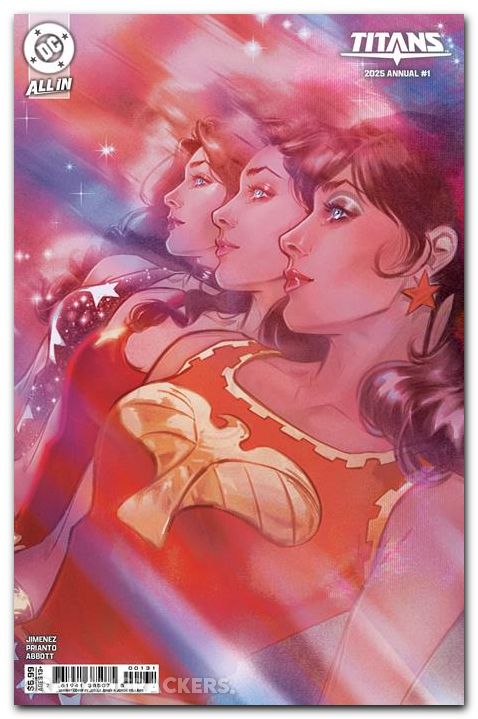 Titans Annual #1 (2025) cover c jones variant