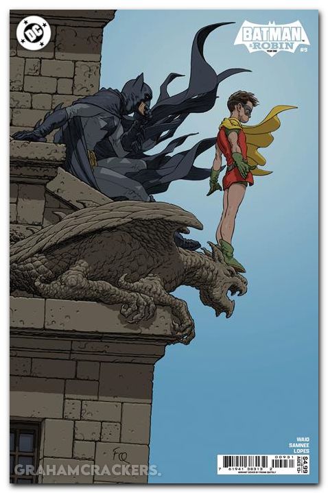 Batman And Robin Year One #9 (2024) cover c quitely variant