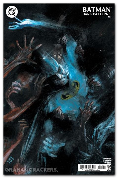 Batman Dark Patterns #8 (2024) cover b simmonds variant