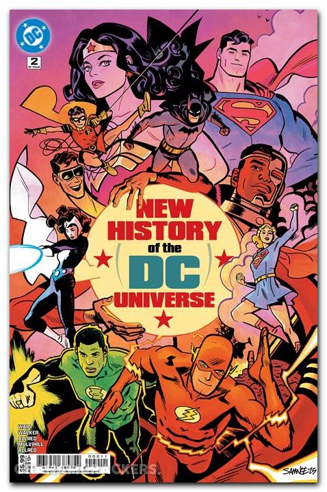 New History Of The DC Universe #2 (2025) cover a