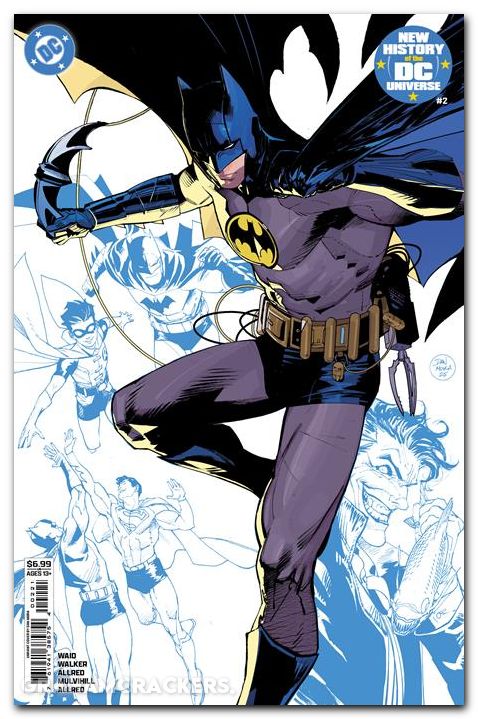 New History Of The DC Universe #2 (2025) cover b mora variant