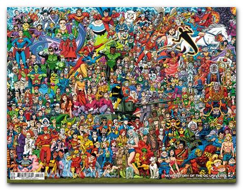 New History Of The DC Universe #2 (2025) cover d koblish legacy variant