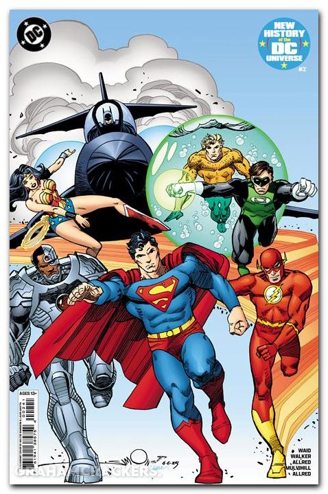 New History Of The DC Universe #2 (2025) cover g kerschl variant