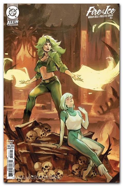 Fire And Ice When Hell Freezes Over #4 cover b fong variant