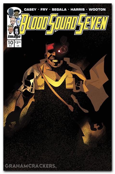 Blood Squad Seven #10 cover a