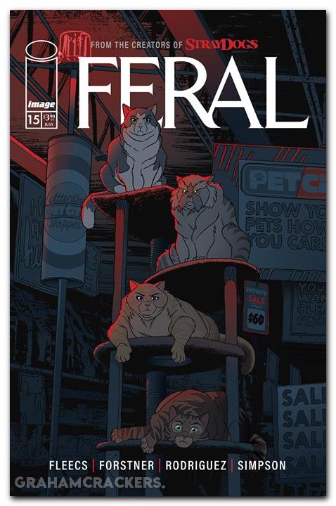 Feral #15 cover a