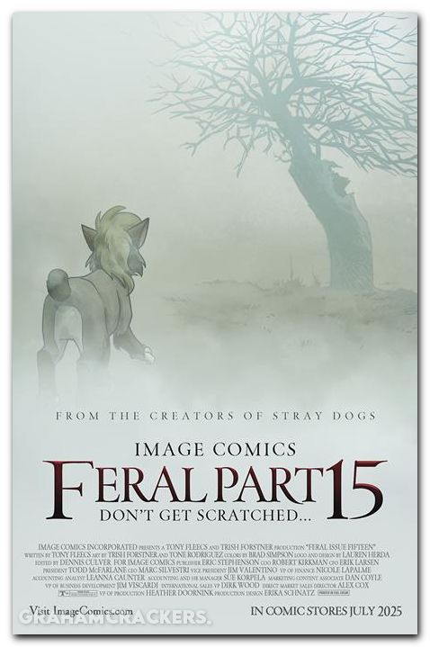 Feral #15 cover b forstner variant