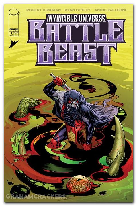 Invincible Universe Battle Beast #4 (2025) cover b sook variant