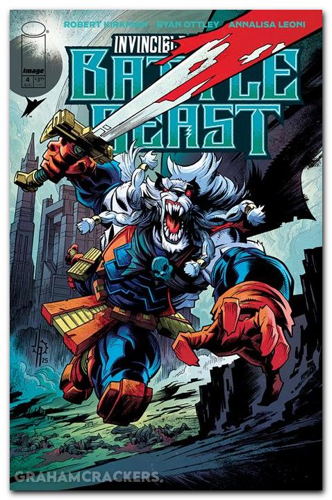 Invincible Universe Battle Beast #4 (2025) cover d howard variant