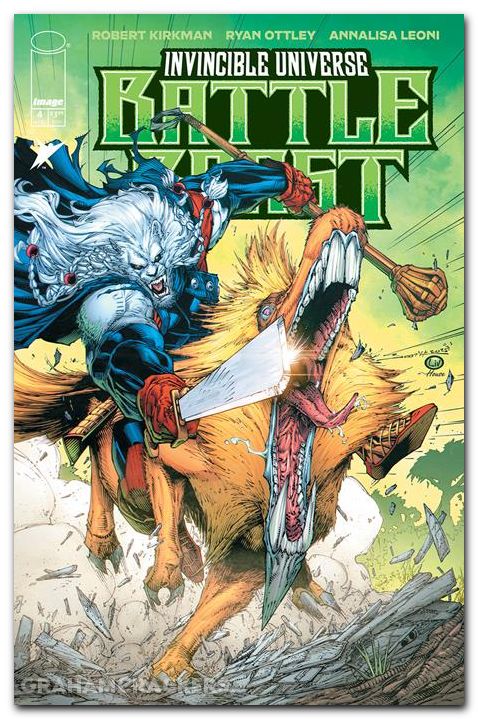 Invincible Universe Battle Beast #4 (2025) cover e booth variant