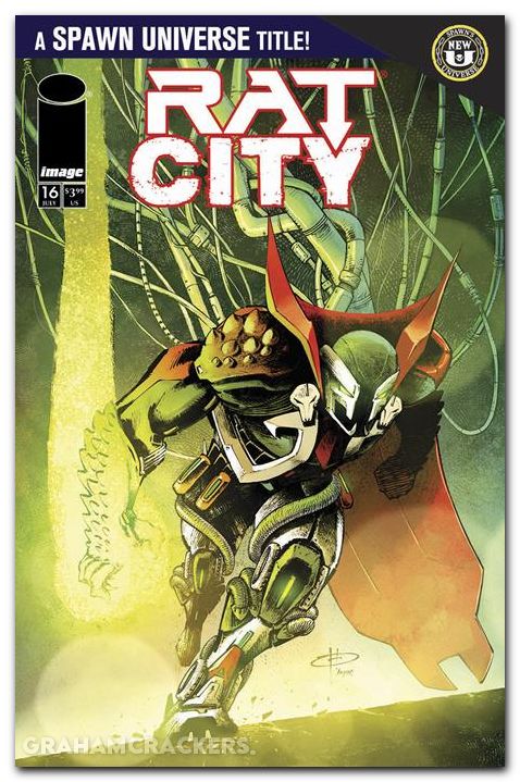 Rat City #16 cover a