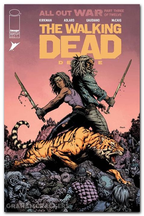 Walking Dead Deluxe #117 cover a