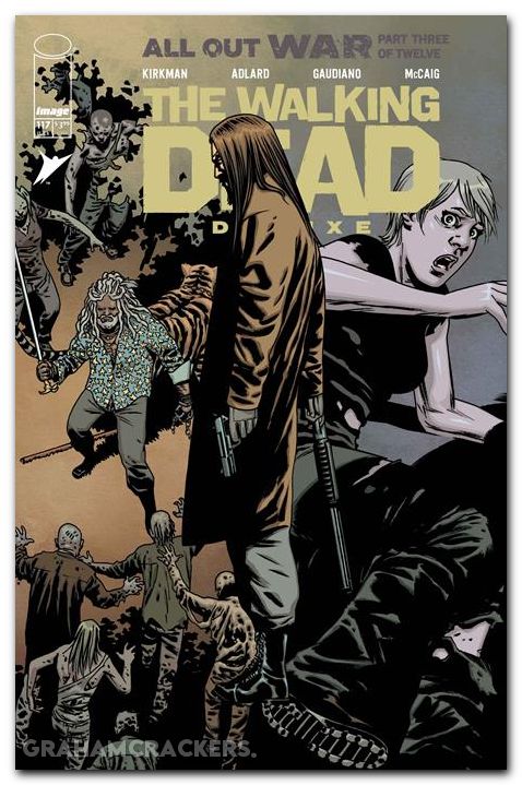 Walking Dead Deluxe #117 cover b adlard variant