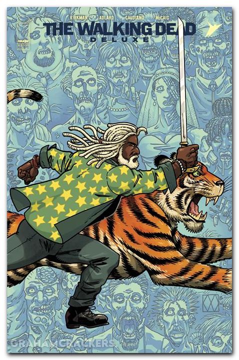 Walking Dead Deluxe #117 cover c wagner variant