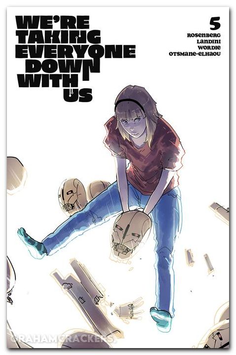 Were Taking Everyone Down With Us #5 (2025) cover d cizmesija variant