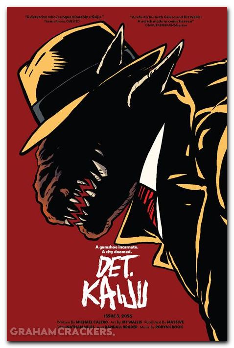 Detective Kaiju #3 (2025) cover c calero homage variant