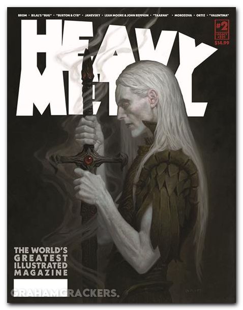 Heavy Metal Magazine #2 (2025) cover a