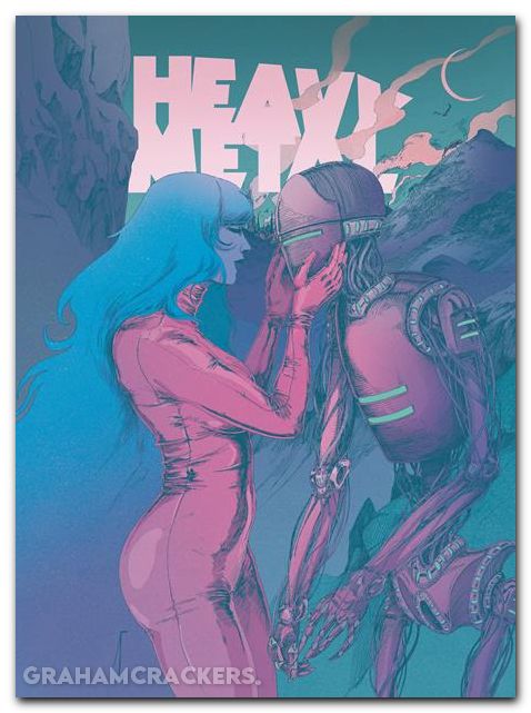 Heavy Metal Magazine #2 (2025) cover c janevsky variant