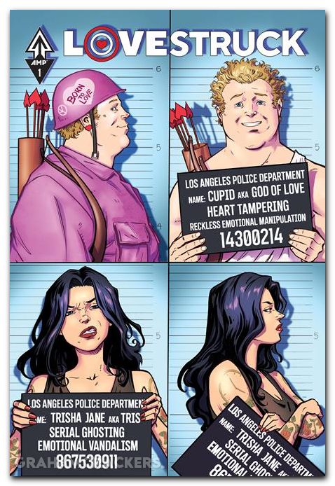 Lovestruck #1 (2025) cover c molina mugshot variant