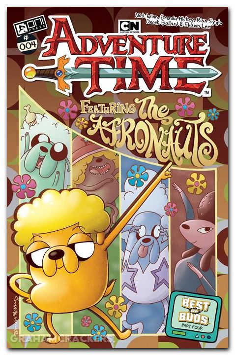 Adventure Time #4 (2025) cover b hickey variant